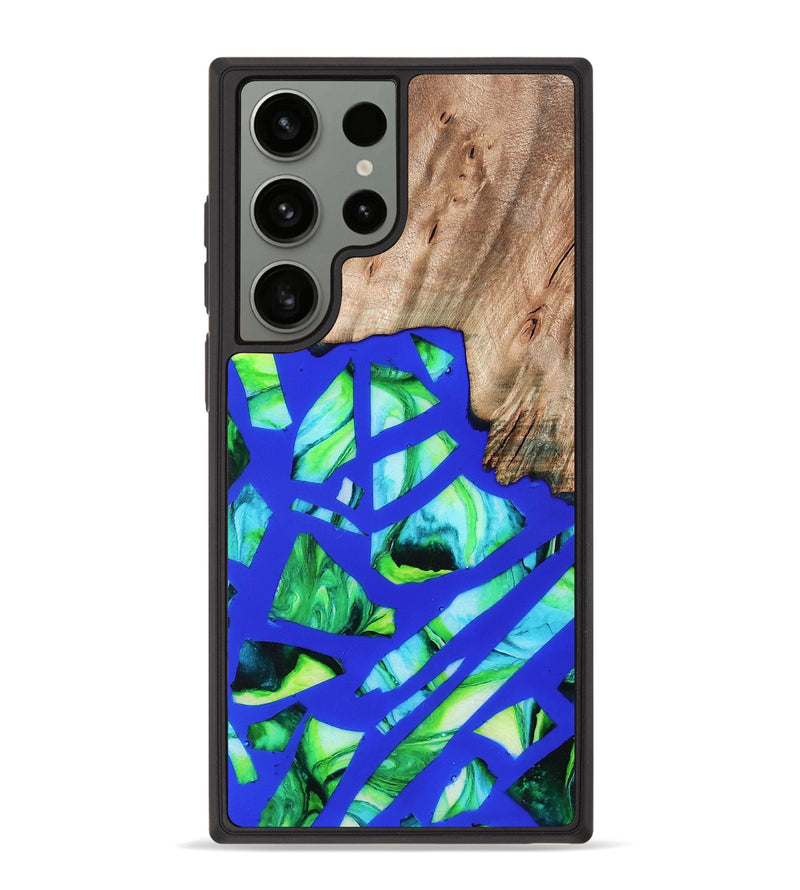Galaxy S23 Ultra Wood Phone Case - Rowena (Stained Glass, 821789)