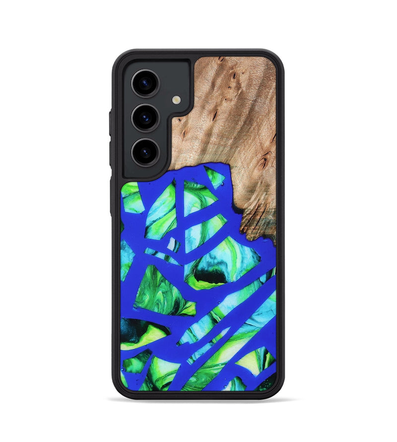 Galaxy S24 Wood Phone Case - Rowena (Stained Glass, 821789)