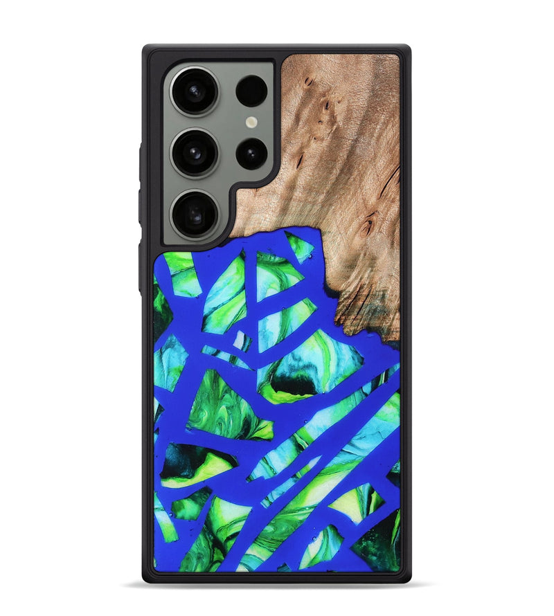 Galaxy S24 Ultra Wood Phone Case - Rowena (Stained Glass, 821789)