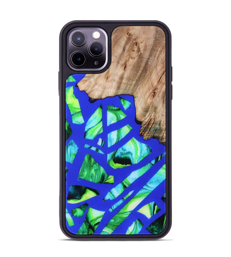 iPhone 11 Pro Max Wood Phone Case - Rowena (Stained Glass, 821789)