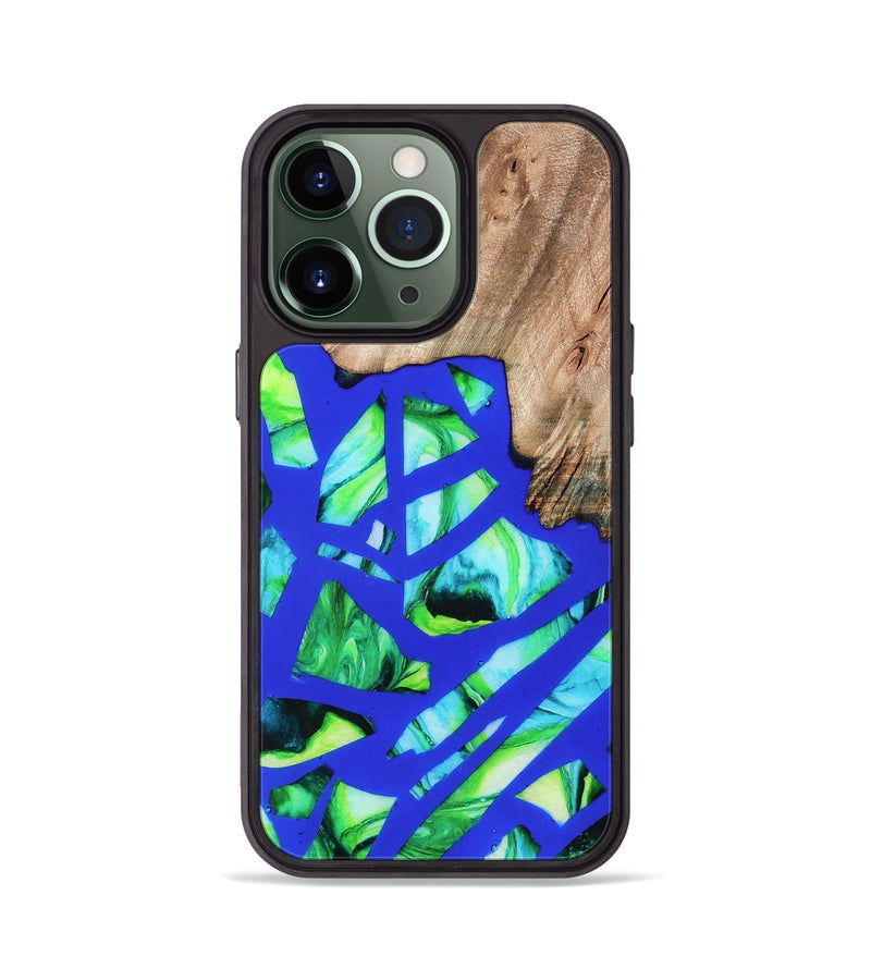iPhone 13 Pro Wood Phone Case - Rowena (Stained Glass, 821789)