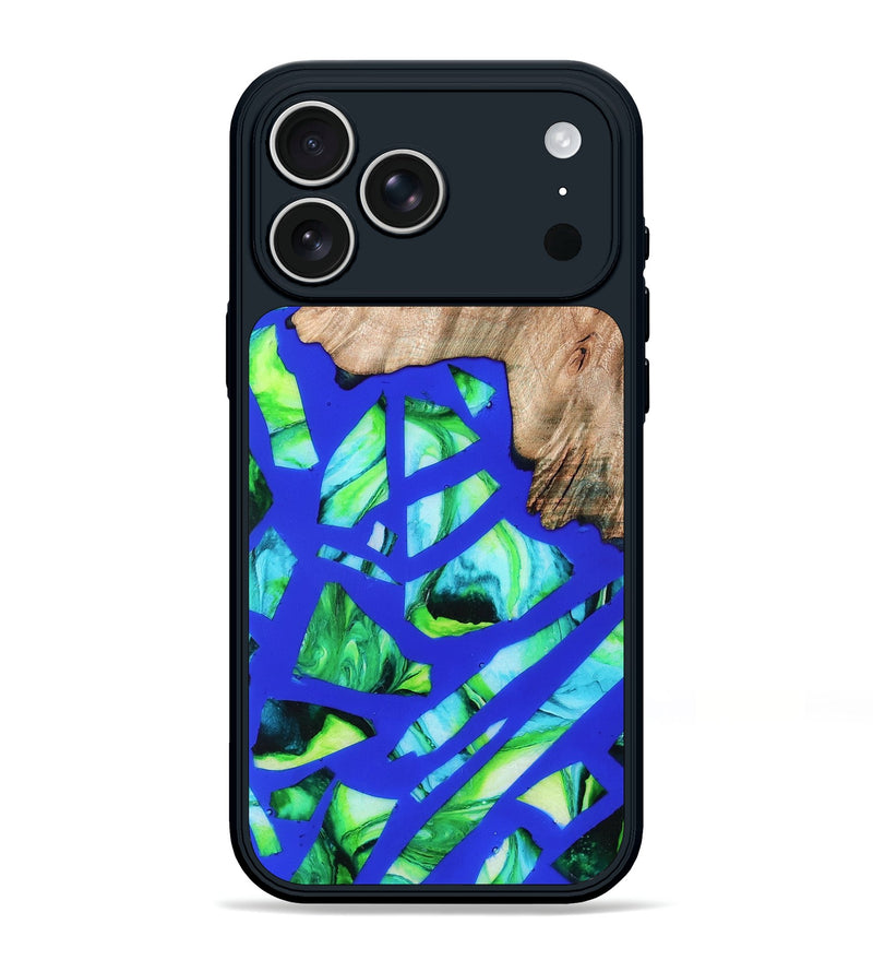 iPhone 17 Pro Max Wood Phone Case - Rowena (Stained Glass, 821789)