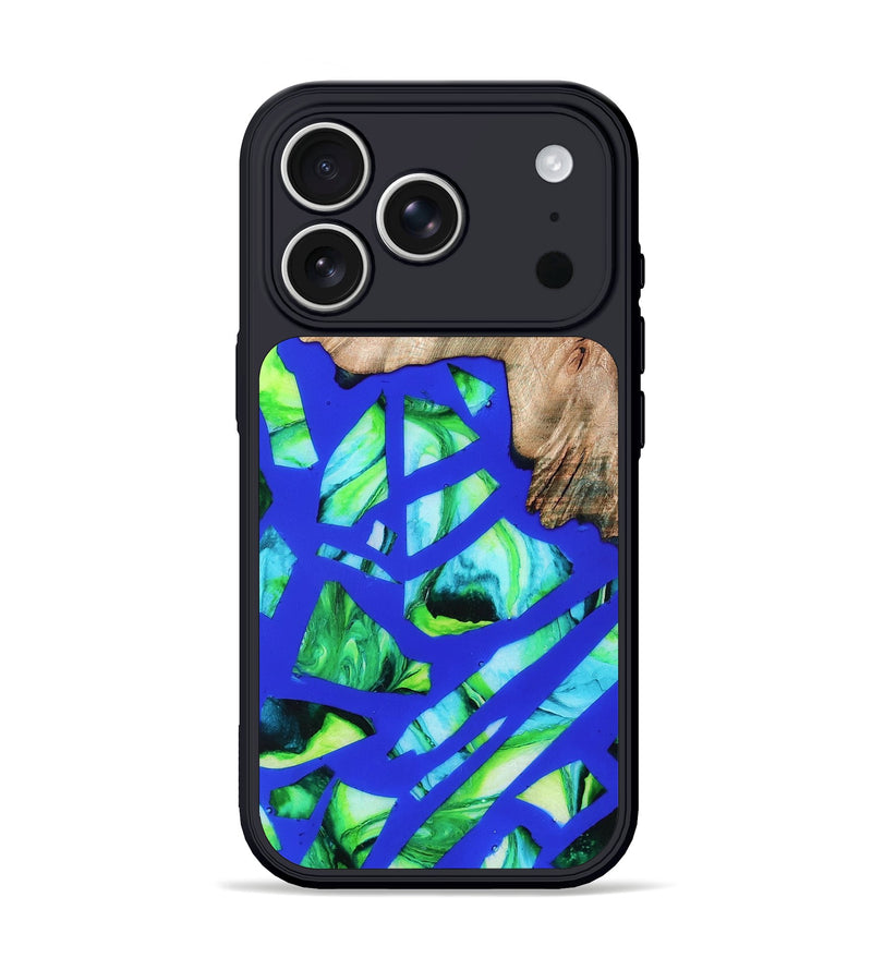 iPhone 17 Pro Wood Phone Case - Rowena (Stained Glass, 821789)