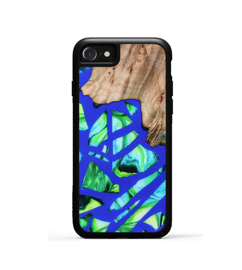 iPhone SE Wood Phone Case - Rowena (Stained Glass, 821789)