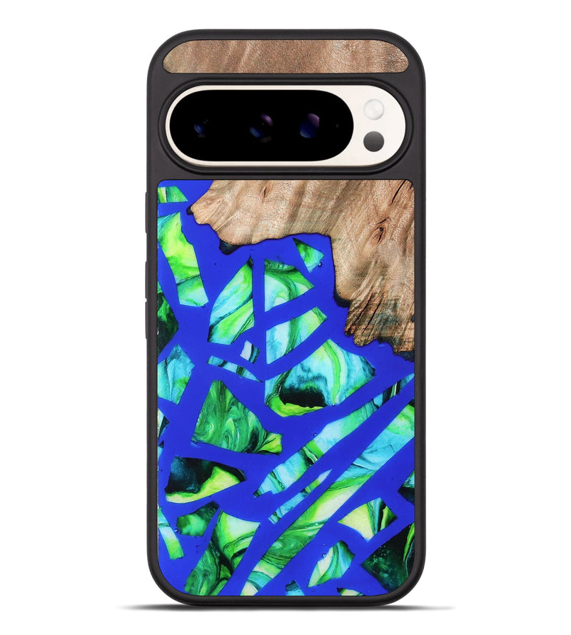 Pixel 9 Pro XL Wood Phone Case - Rowena (Stained Glass, 821789)