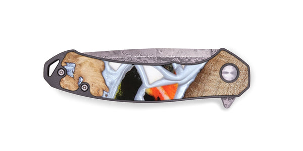 EDC Wood Pocket Knife - Alaina (Stained Glass, 821792)