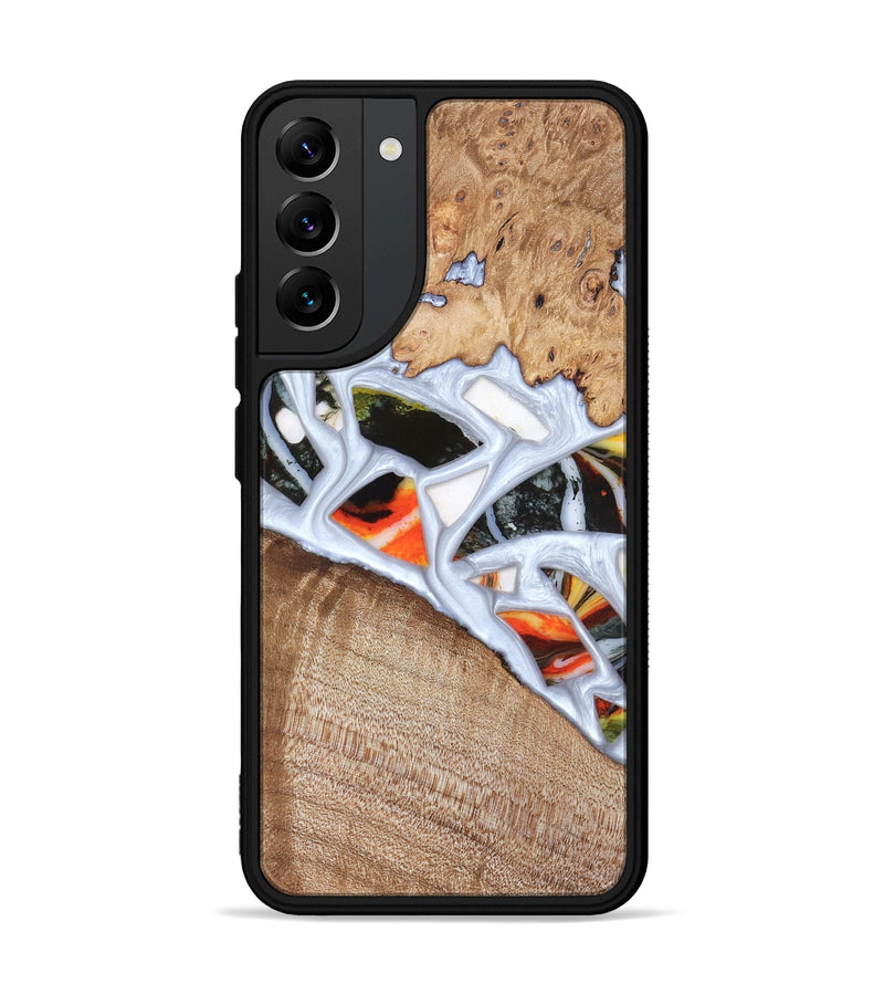 Galaxy S22 Plus Wood Phone Case - Alaina (Stained Glass, 821792)