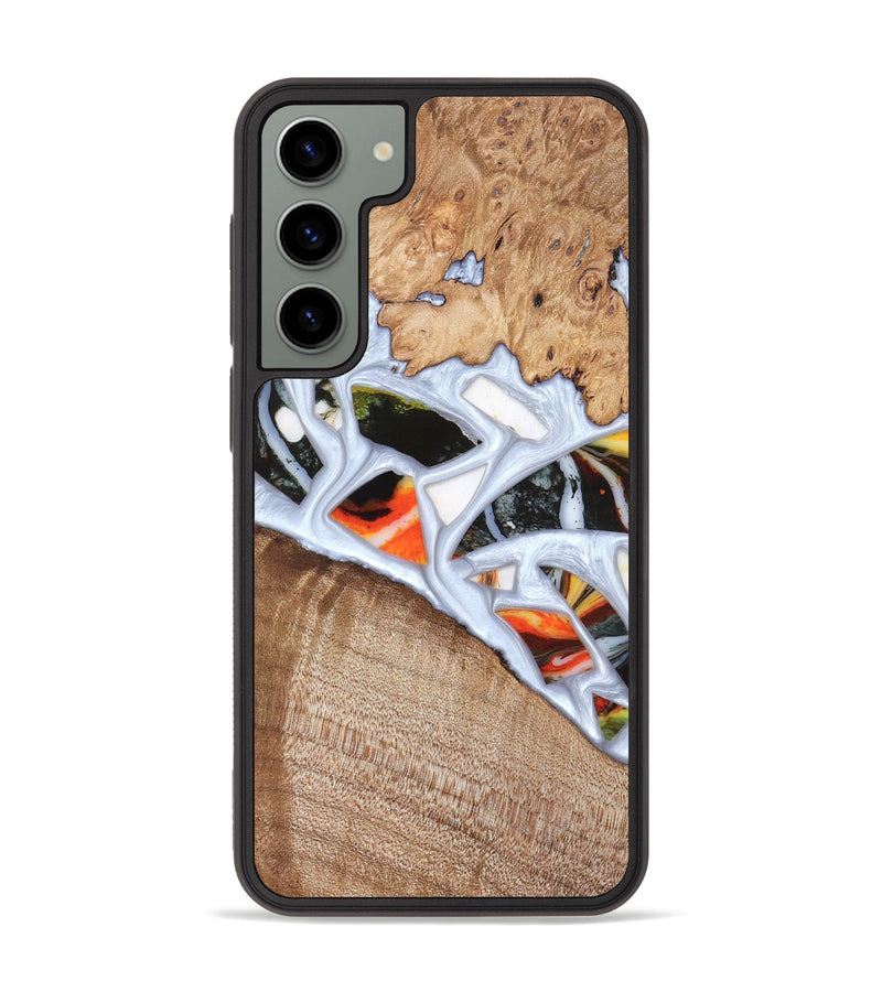 Galaxy S23 Plus Wood Phone Case - Alaina (Stained Glass, 821792)