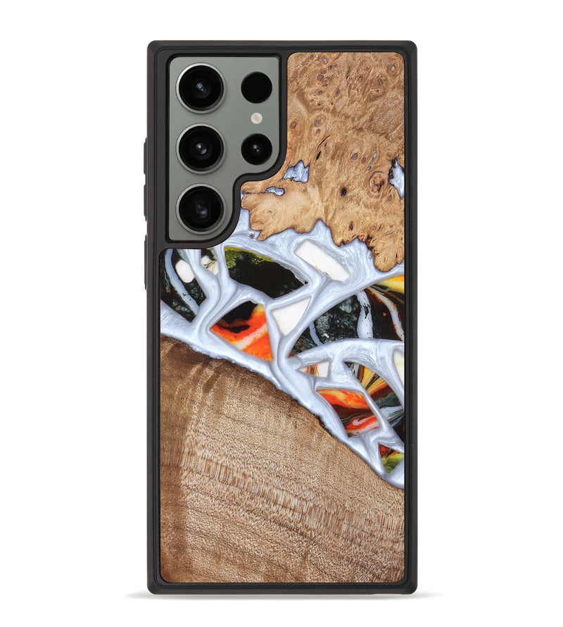 Galaxy S23 Ultra Wood Phone Case - Alaina (Stained Glass, 821792)