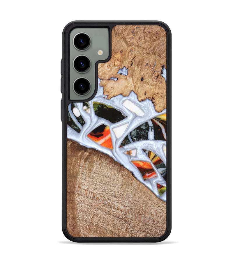 Galaxy S24 Plus Wood Phone Case - Alaina (Stained Glass, 821792)