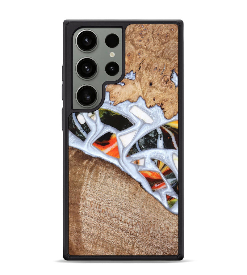 Galaxy S24 Ultra Wood Phone Case - Alaina (Stained Glass, 821792)