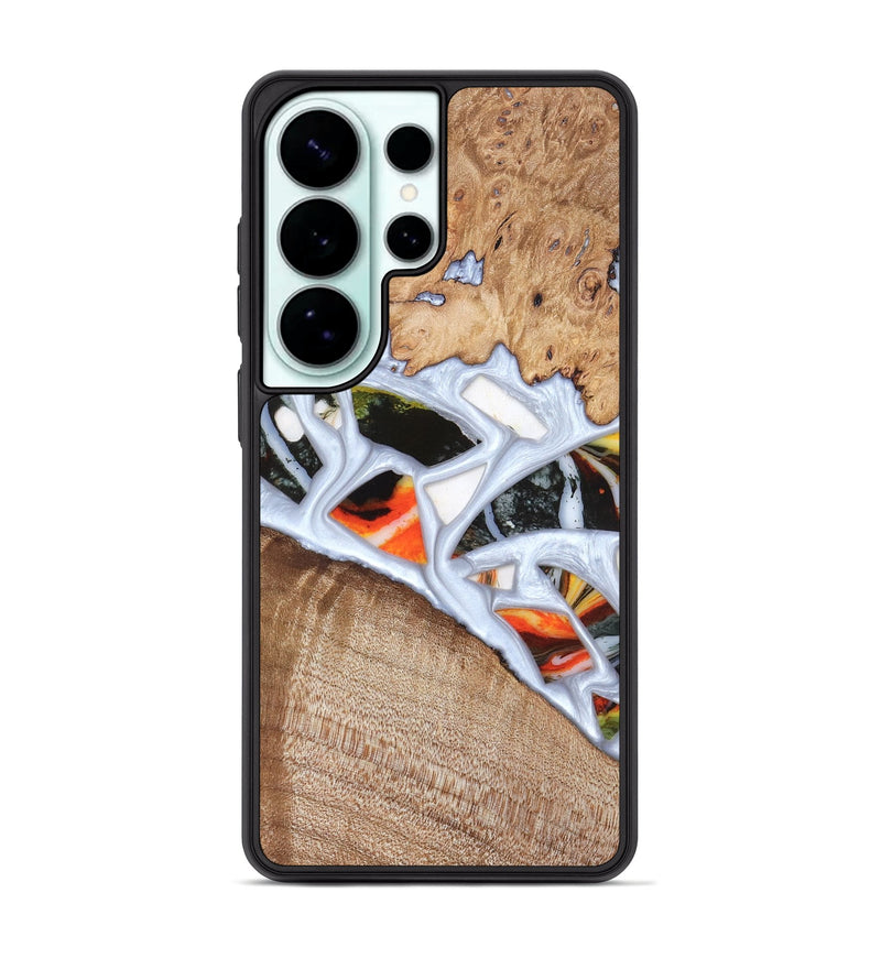 Galaxy S26 Ultra Wood Phone Case - Alaina (Stained Glass, 821792)