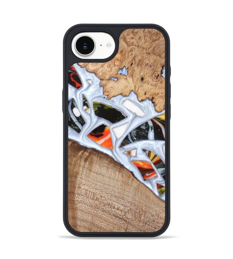 iPhone 17e Wood Phone Case - Alaina (Stained Glass, 821792)
