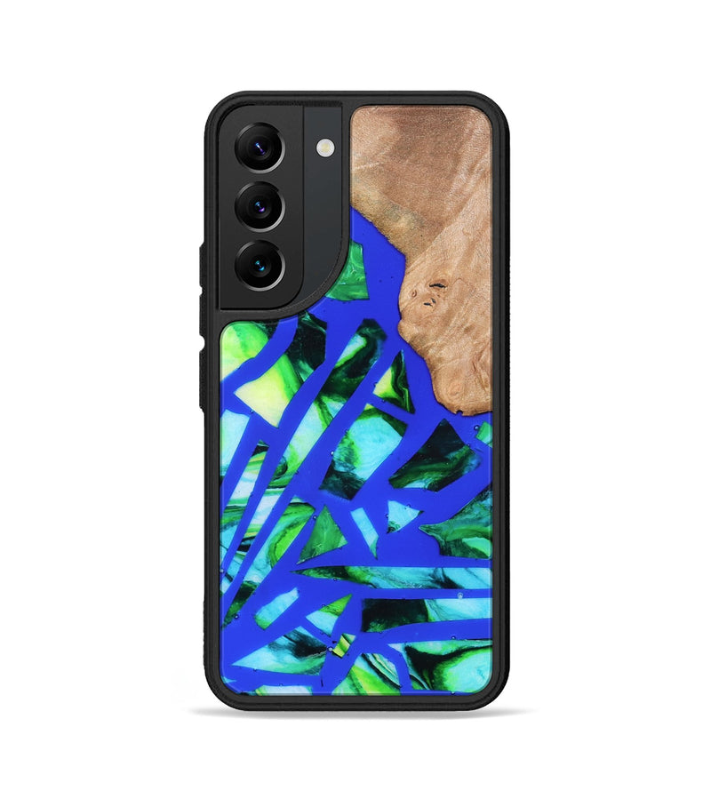 Galaxy S22 Wood Phone Case - Emmy (Stained Glass, 821793)