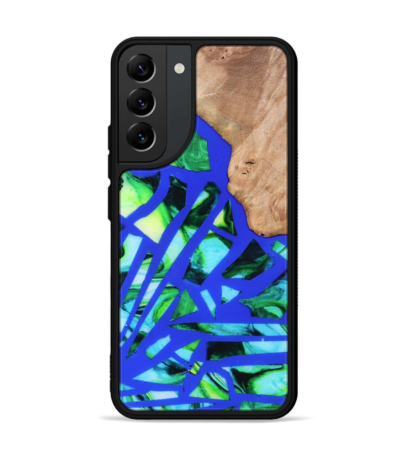 Galaxy S22 Plus Wood Phone Case - Emmy (Stained Glass, 821793)
