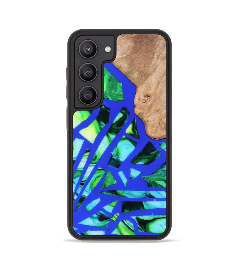 Galaxy S23 Wood Phone Case - Emmy (Stained Glass, 821793)
