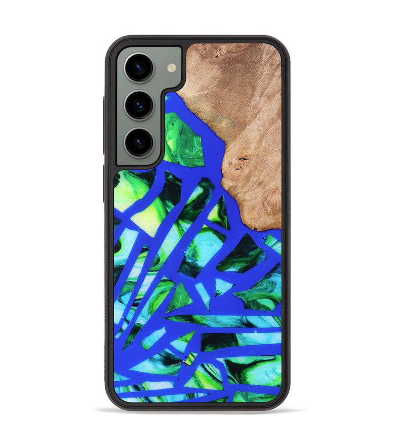 Galaxy S23 Plus Wood Phone Case - Emmy (Stained Glass, 821793)
