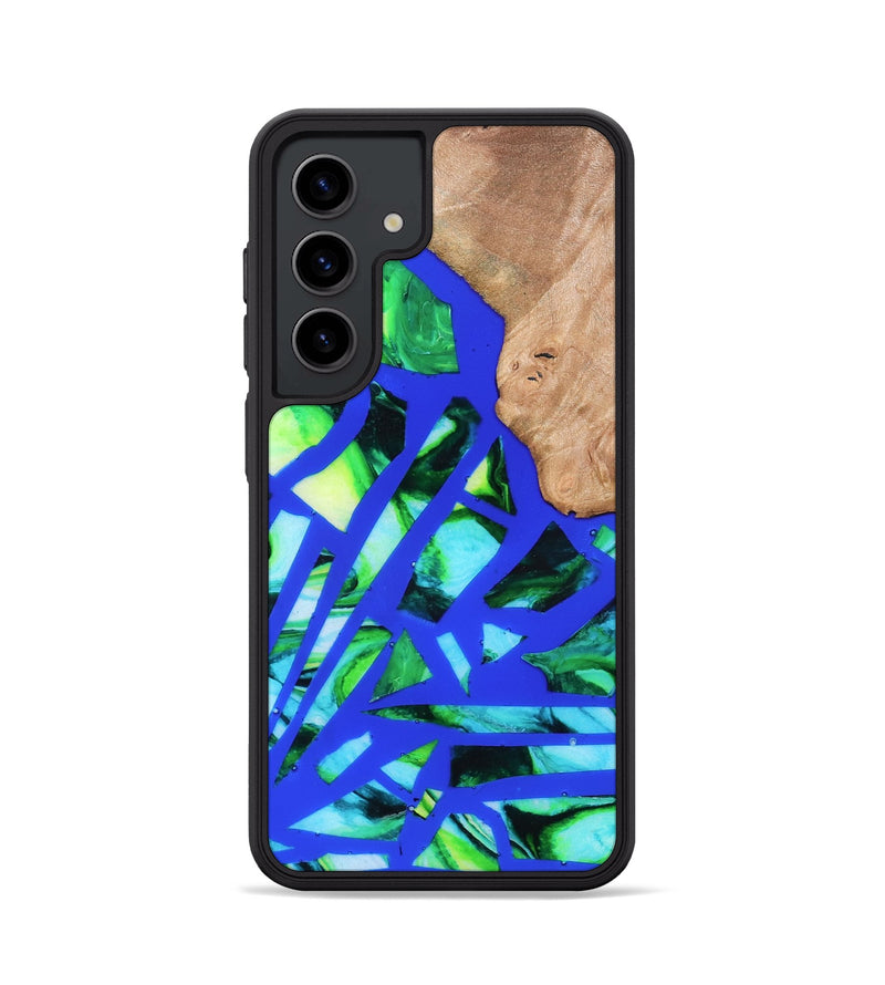 Galaxy S24 Wood Phone Case - Emmy (Stained Glass, 821793)