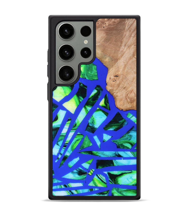Galaxy S24 Ultra Wood Phone Case - Emmy (Stained Glass, 821793)