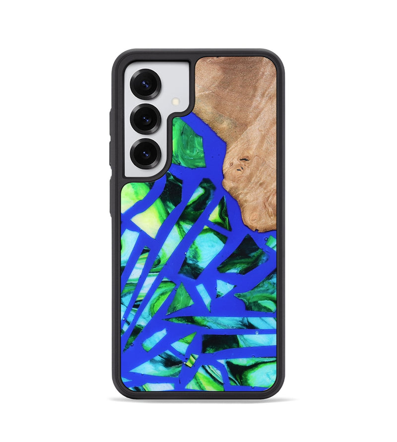 Galaxy S25 Wood Phone Case - Emmy (Stained Glass, 821793)