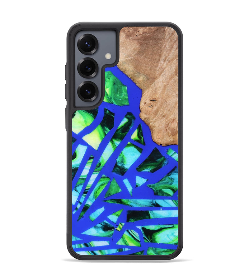 Galaxy S25 Plus Wood Phone Case - Emmy (Stained Glass, 821793)