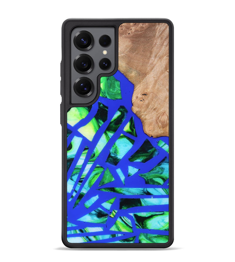 Galaxy S25 Ultra Wood Phone Case - Emmy (Stained Glass, 821793)
