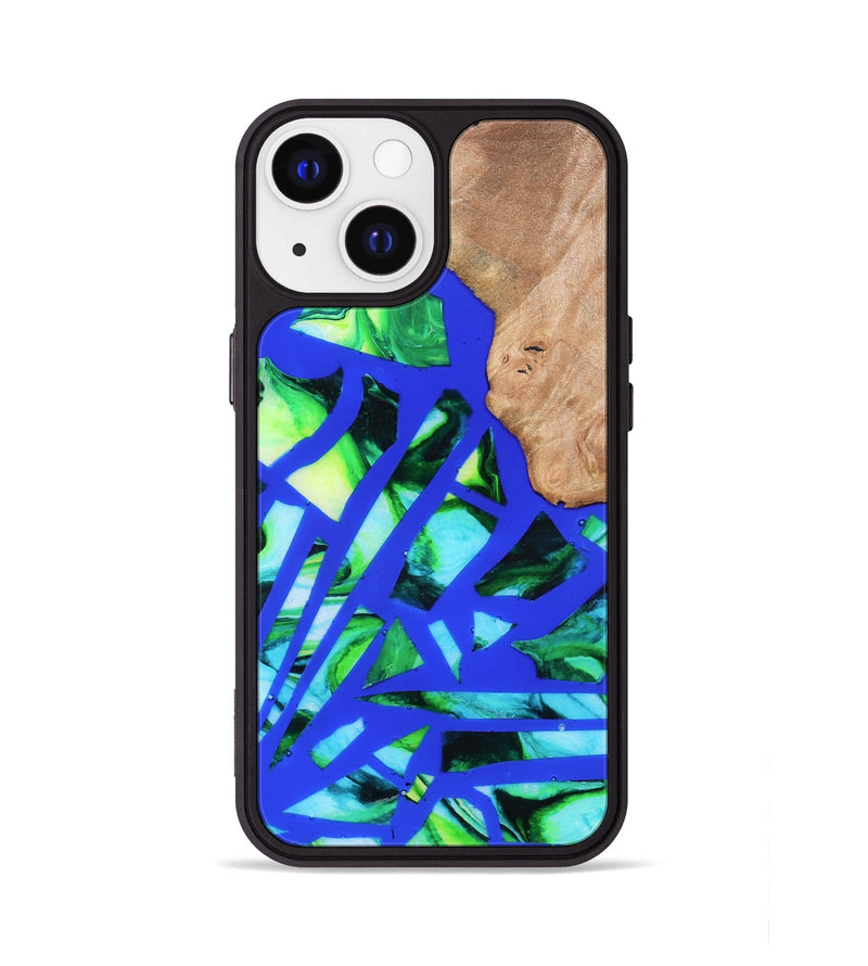 iPhone 13 Wood Phone Case - Emmy (Stained Glass, 821793)