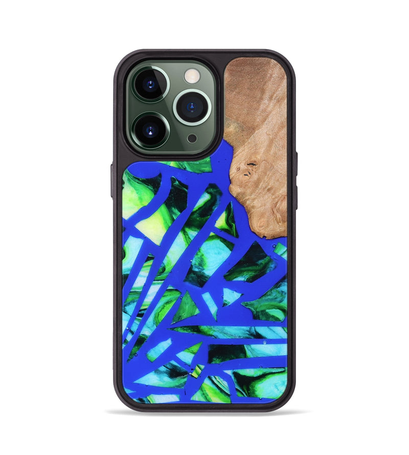 iPhone 13 Pro Wood Phone Case - Emmy (Stained Glass, 821793)