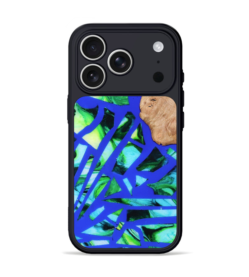 iPhone 17 Pro Wood Phone Case - Emmy (Stained Glass, 821793)