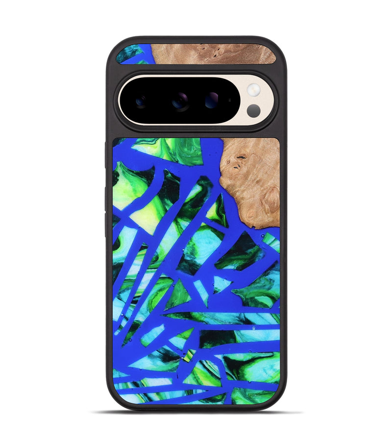 Pixel 10 Wood Phone Case - Emmy (Stained Glass, 821793)