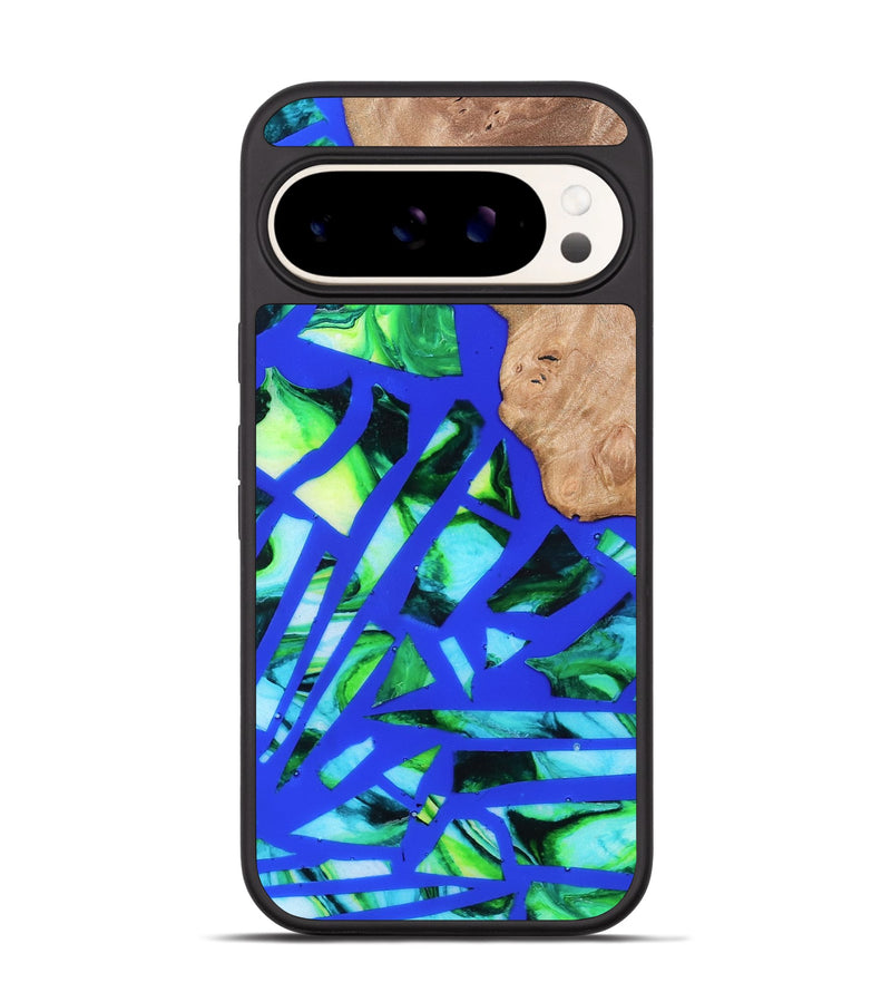 Pixel 9 Pro Wood Phone Case - Emmy (Stained Glass, 821793)
