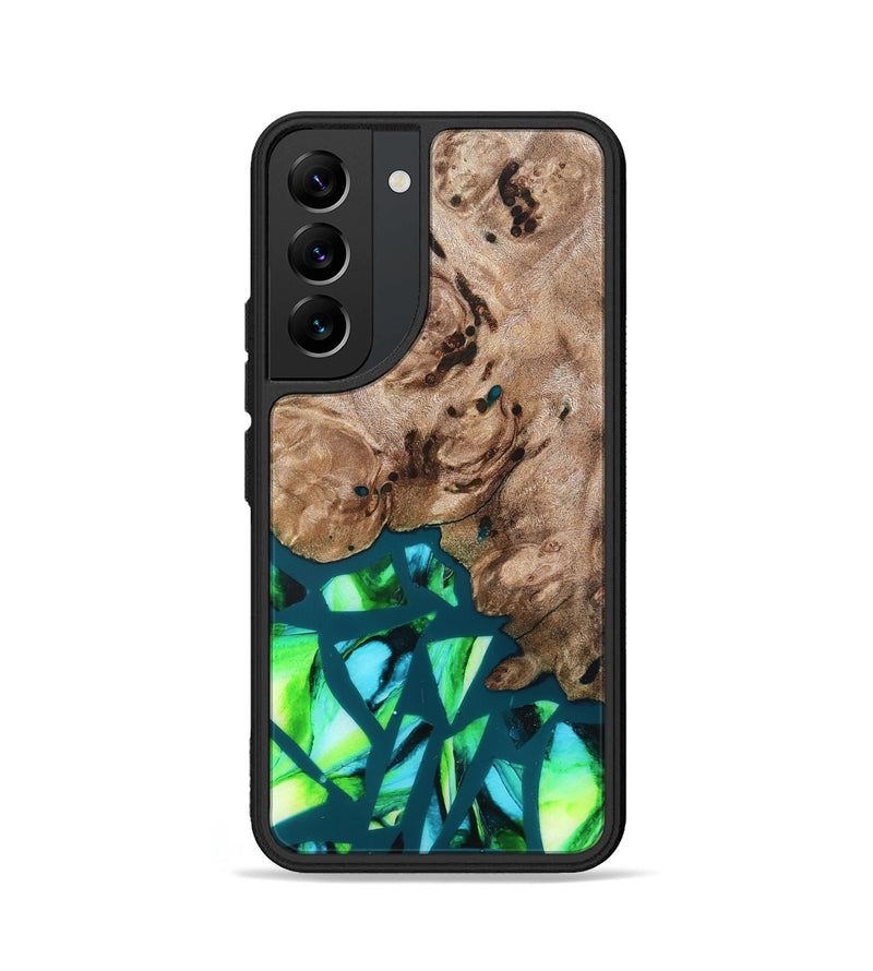 Galaxy S22 Wood Phone Case - Jarod (Stained Glass, 821795)