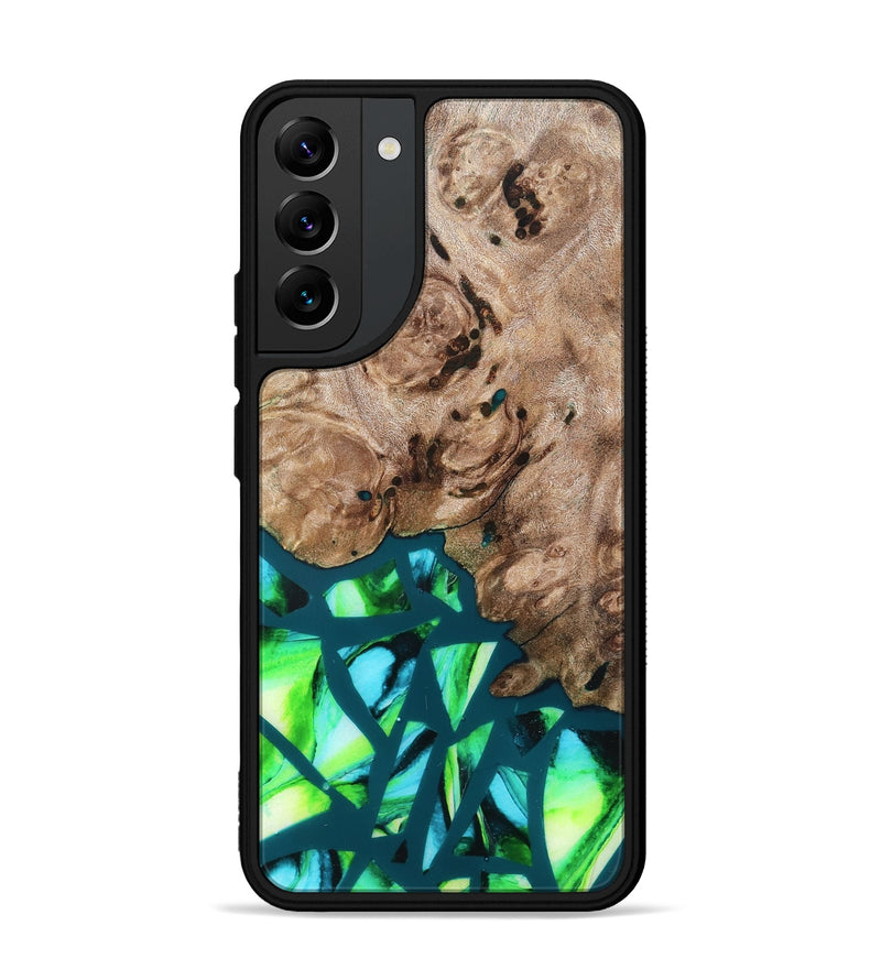 Galaxy S22 Plus Wood Phone Case - Jarod (Stained Glass, 821795)