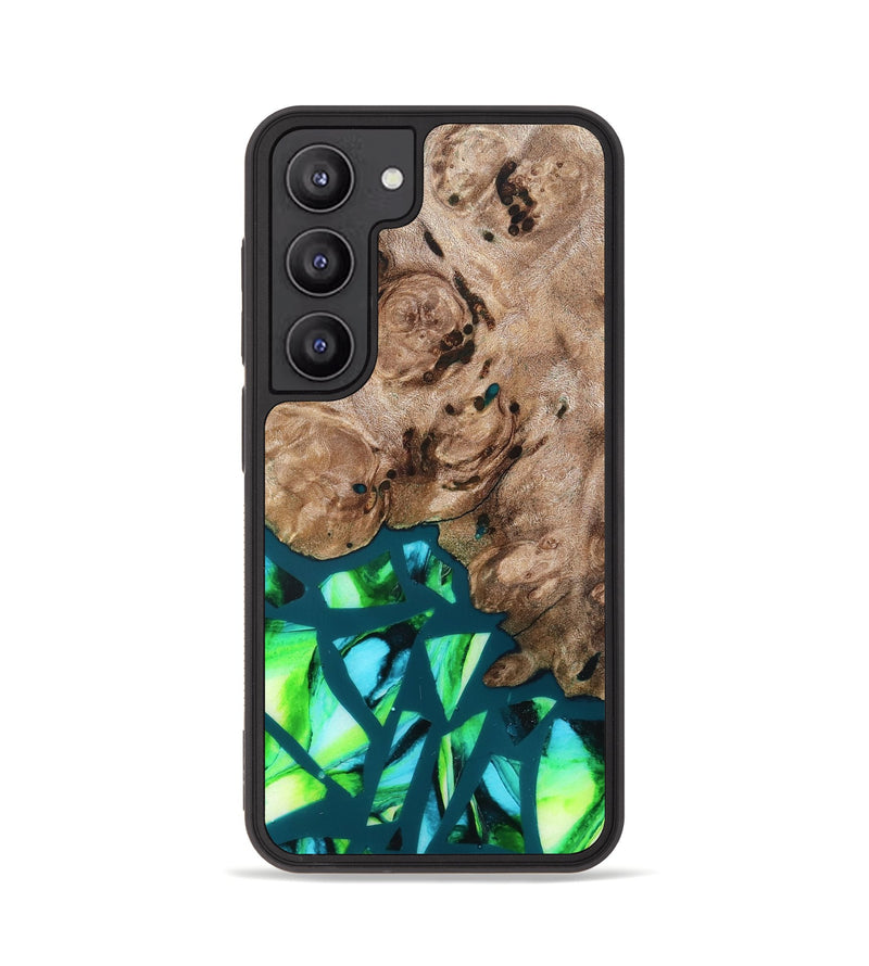 Galaxy S23 Wood Phone Case - Jarod (Stained Glass, 821795)