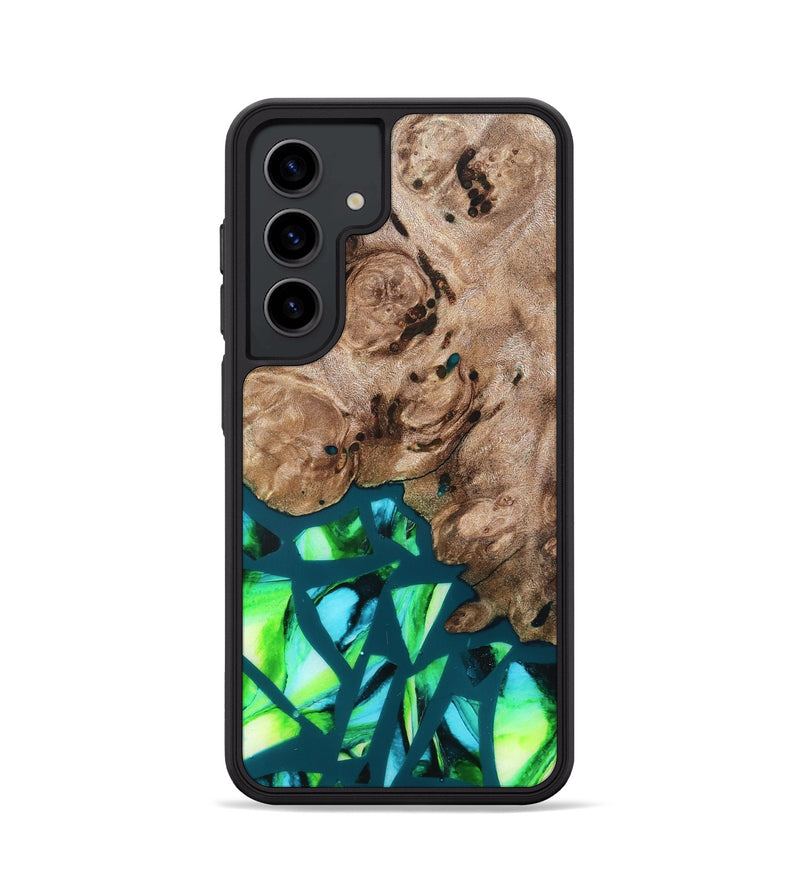Galaxy S24 Wood Phone Case - Jarod (Stained Glass, 821795)