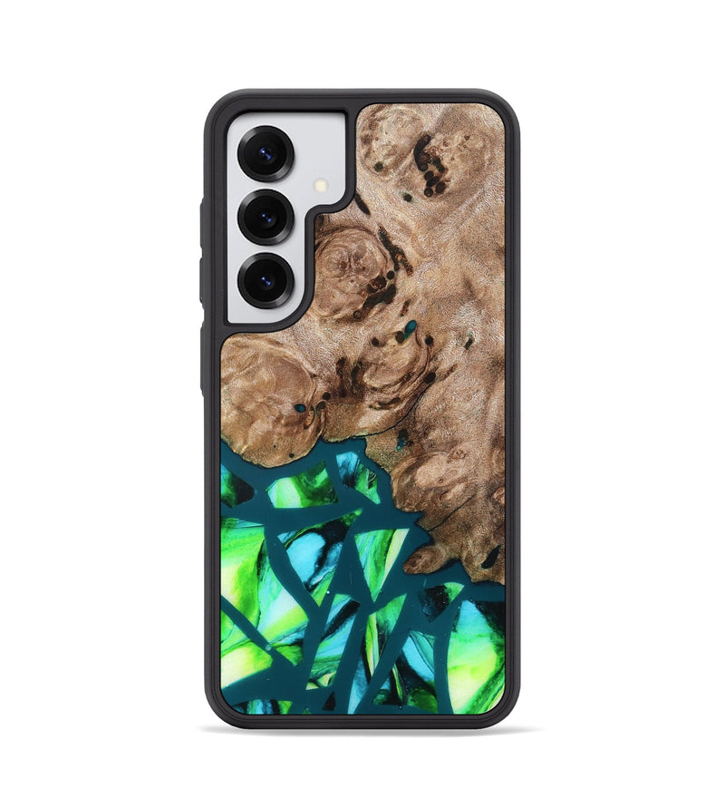 Galaxy S25 Wood Phone Case - Jarod (Stained Glass, 821795)