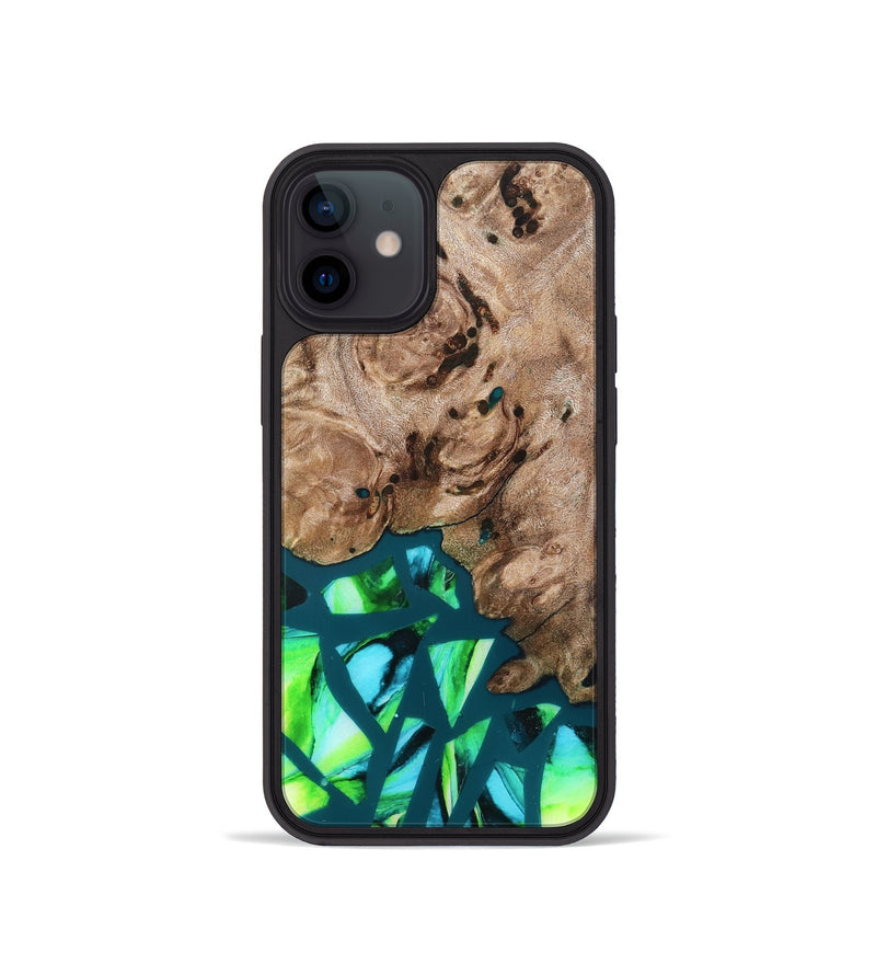 iPhone 12 mini Wood Phone Case - Jarod (Stained Glass, 821795)
