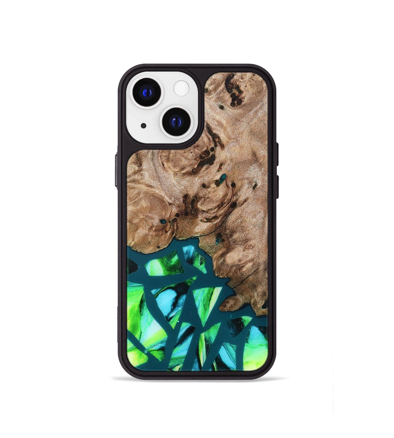 iPhone 13 mini Wood Phone Case - Jarod (Stained Glass, 821795)