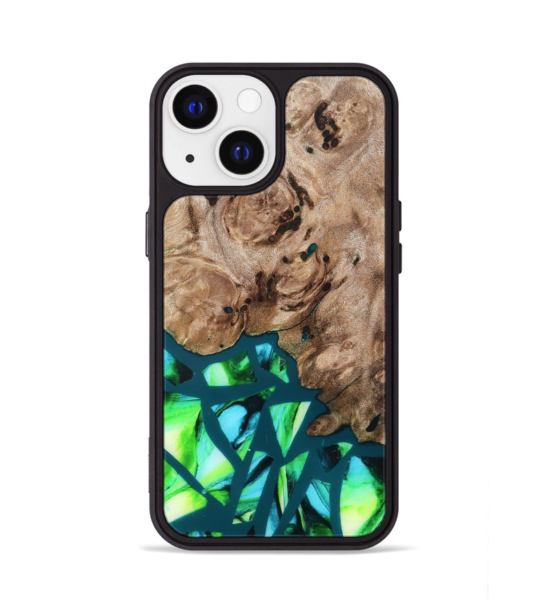 iPhone 13 Wood Phone Case - Jarod (Stained Glass, 821795)