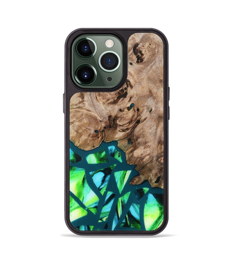 iPhone 13 Pro Wood Phone Case - Jarod (Stained Glass, 821795)