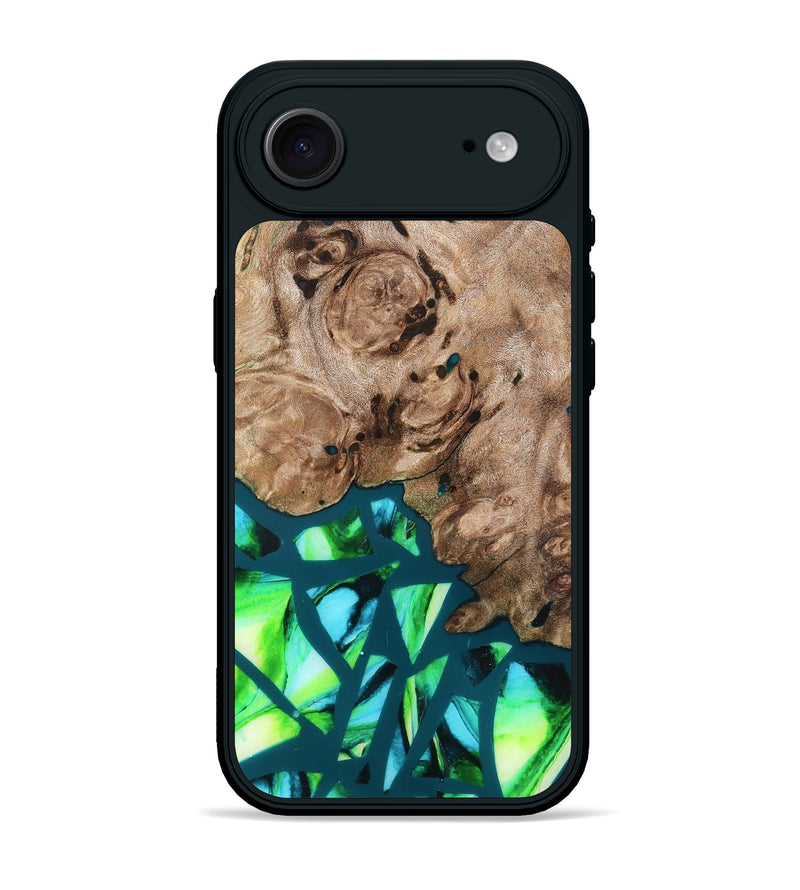 iPhone 17 Air Wood Phone Case - Jarod (Stained Glass, 821795)