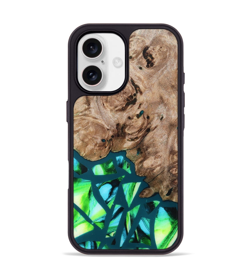 iPhone 17 Wood Phone Case - Jarod (Stained Glass, 821795)