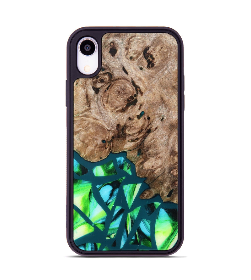 iPhone Xr Wood Phone Case - Jarod (Stained Glass, 821795)