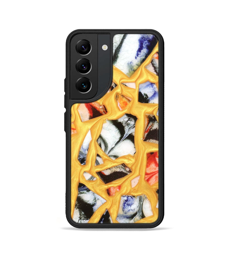 Galaxy S22 ResinArt Phone Case - Nellie (Stained Glass, 821796)