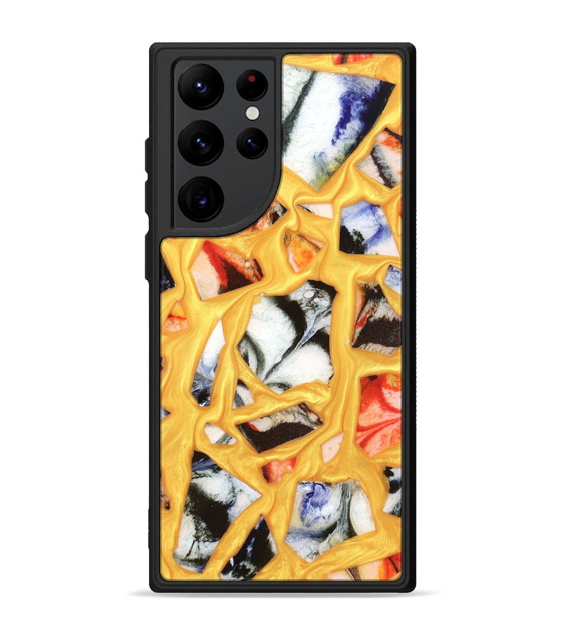 Galaxy S22 Ultra ResinArt Phone Case - Nellie (Stained Glass, 821796)