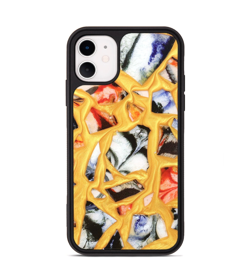 iPhone 11 ResinArt Phone Case - Nellie (Stained Glass, 821796)