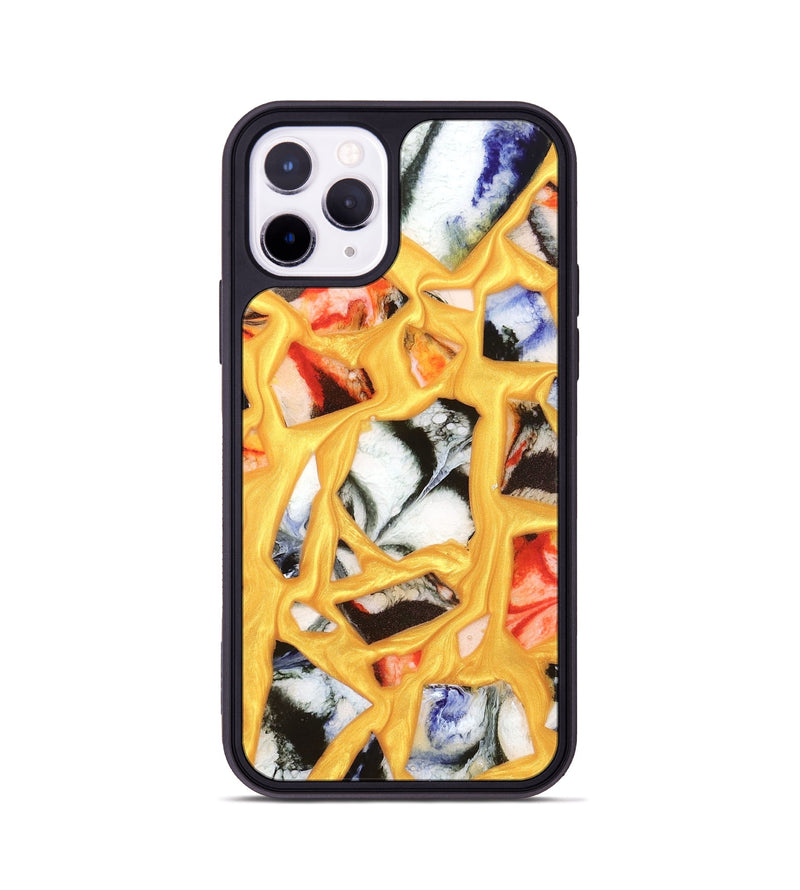 iPhone 11 Pro ResinArt Phone Case - Nellie (Stained Glass, 821796)