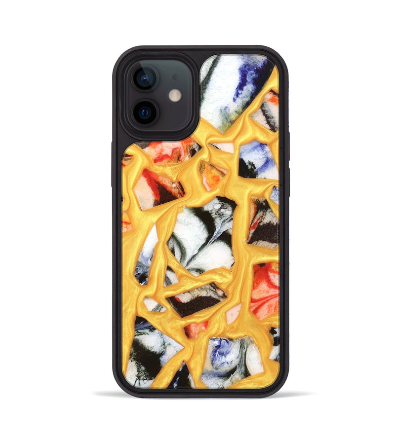 iPhone 12 ResinArt Phone Case - Nellie (Stained Glass, 821796)