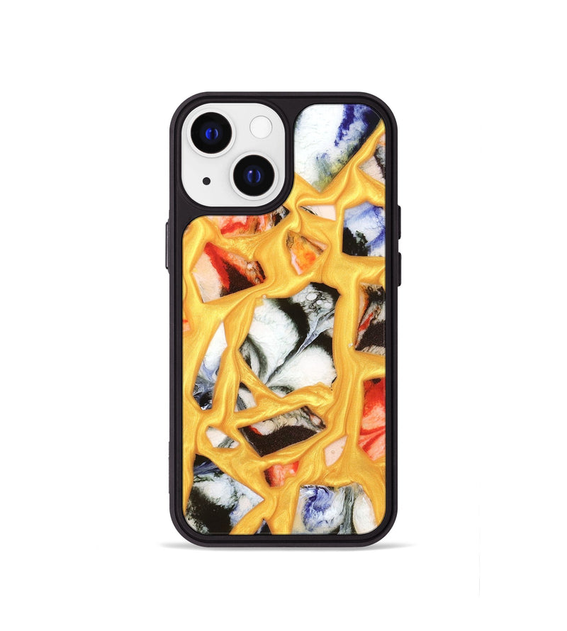 iPhone 13 mini ResinArt Phone Case - Nellie (Stained Glass, 821796)