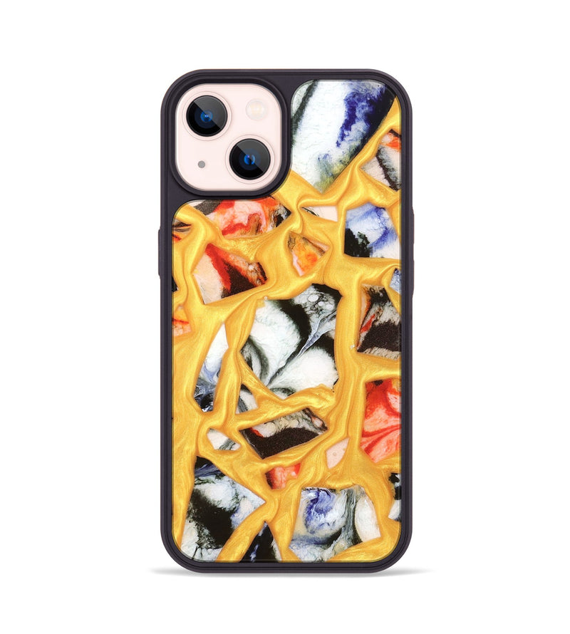 iPhone 14 ResinArt Phone Case - Nellie (Stained Glass, 821796)
